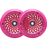 Root Lotus Kickbike Hjul 2-Pak - Radiant Pink