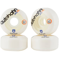 Autobahn Dual Duro Ultra Classic 97A Skateboard Hjul 4-Pak - White