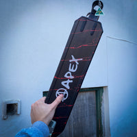 Apex ID Limited 4.5" Kickbike Deck - Black/Red Splash