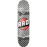 RAD Checkers Progressive Skateboard - Svart/Vit