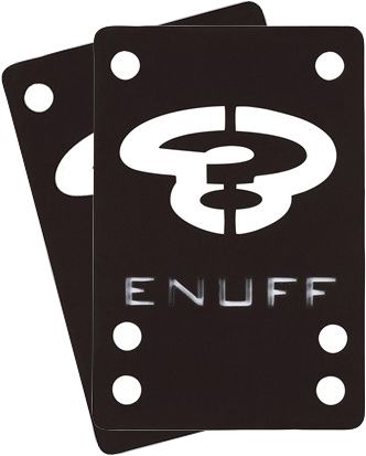 Enuff 1mm Shock Pads 2-Pak - Sort