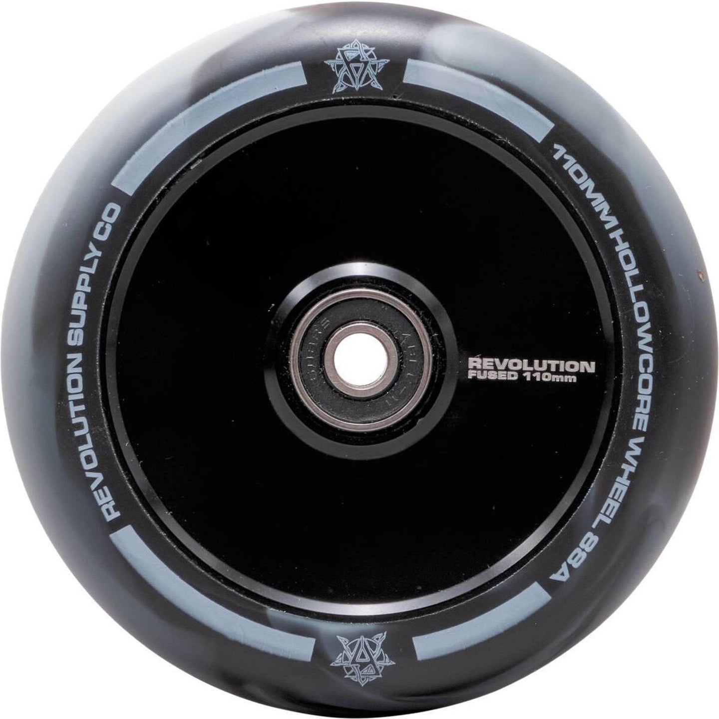Revolution Supply Hollowcore Fused Kickbike Hjul - White-Hjul till sparkcyklar-ScootWorld.se