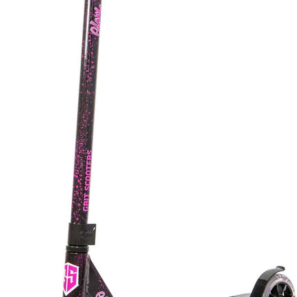 Grit Glam Trick Sparkcykel (Black/Pink) - Marble Black/Pink