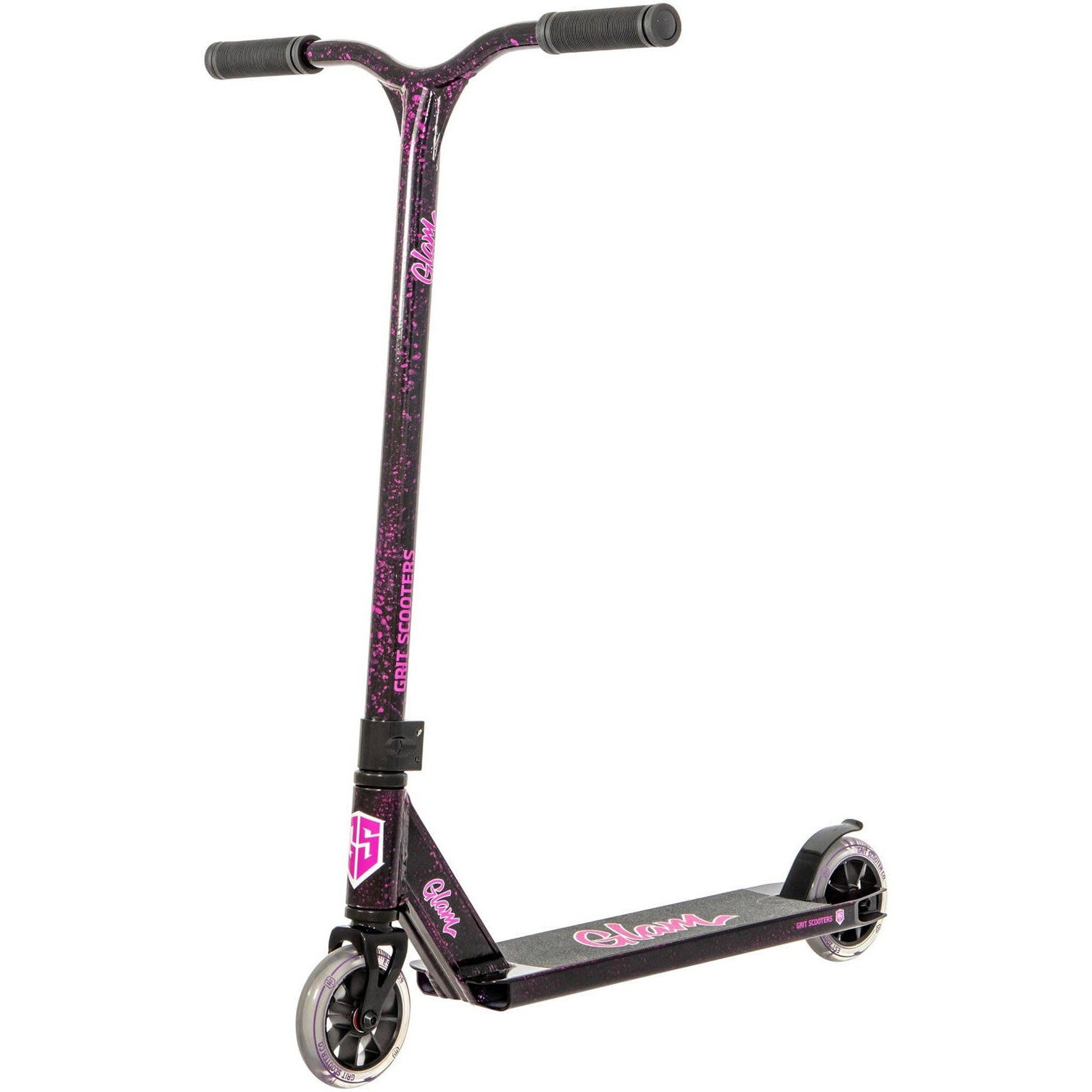 Grit Glam Trick Sparkcykel (Black/Pink) - Marble Black/Pink-Trick sparkcyklar-ScootWorld.se