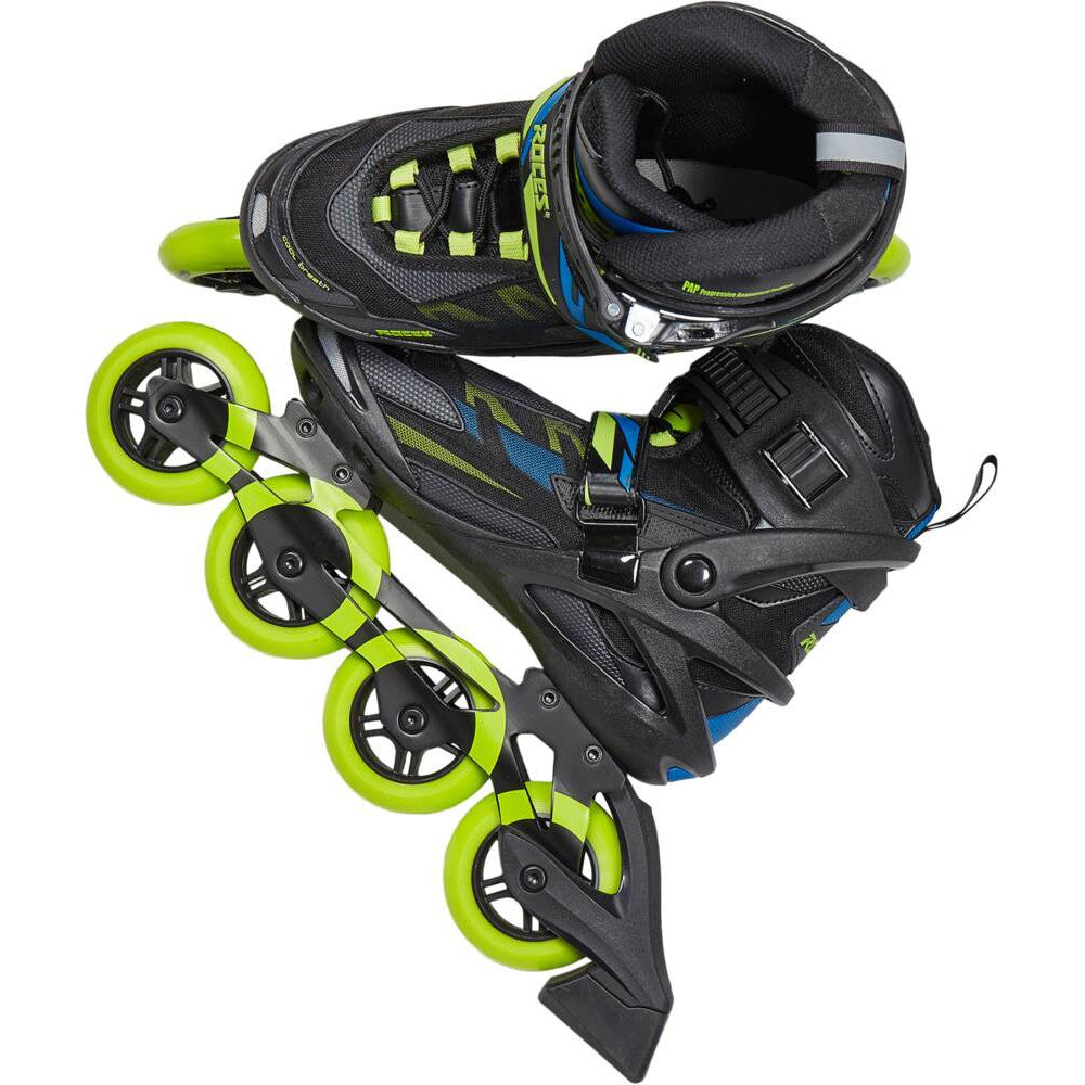 Roces Helium TIF Inliners - Black/Lime