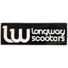 Longway Logo Klistermærke Til Løbehjul - Svart