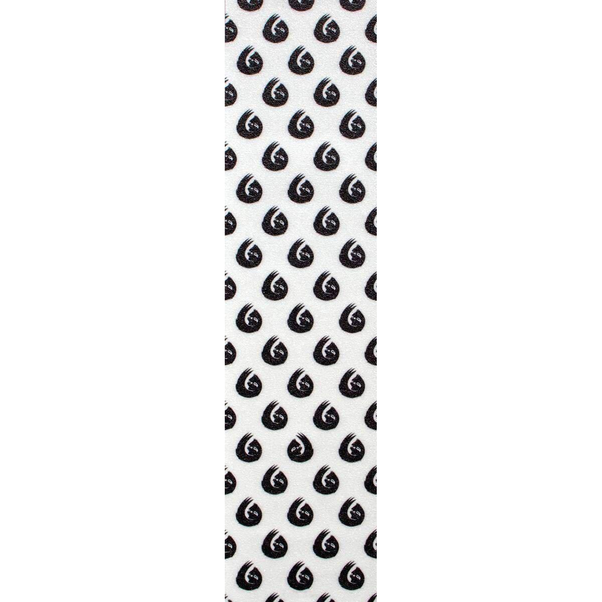 Hella Grip Sloth Dot Kickbike Griptape - Black Sloths On White