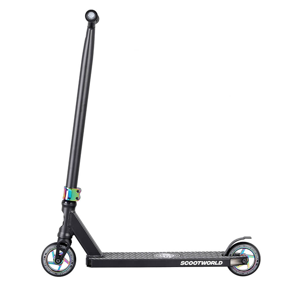 ScootWorld Bend Trick Sparkcykel - Black/Rainbow-Trick sparkcyklar-ScootWorld.se