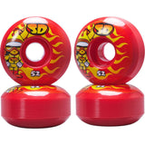 Speed Demons Characters 99A Skateboard Hjul 4-Pak - Hot Shot