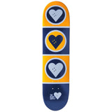 Heart Supply Squadron Skateboard Bräda - Yellow