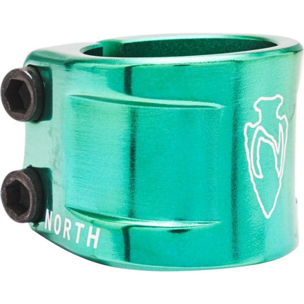 North Axe V2 Double Sparkcykel Clamp - Emerald