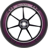 District Dual Width Core Kickbike Hjul - Black/Magenta