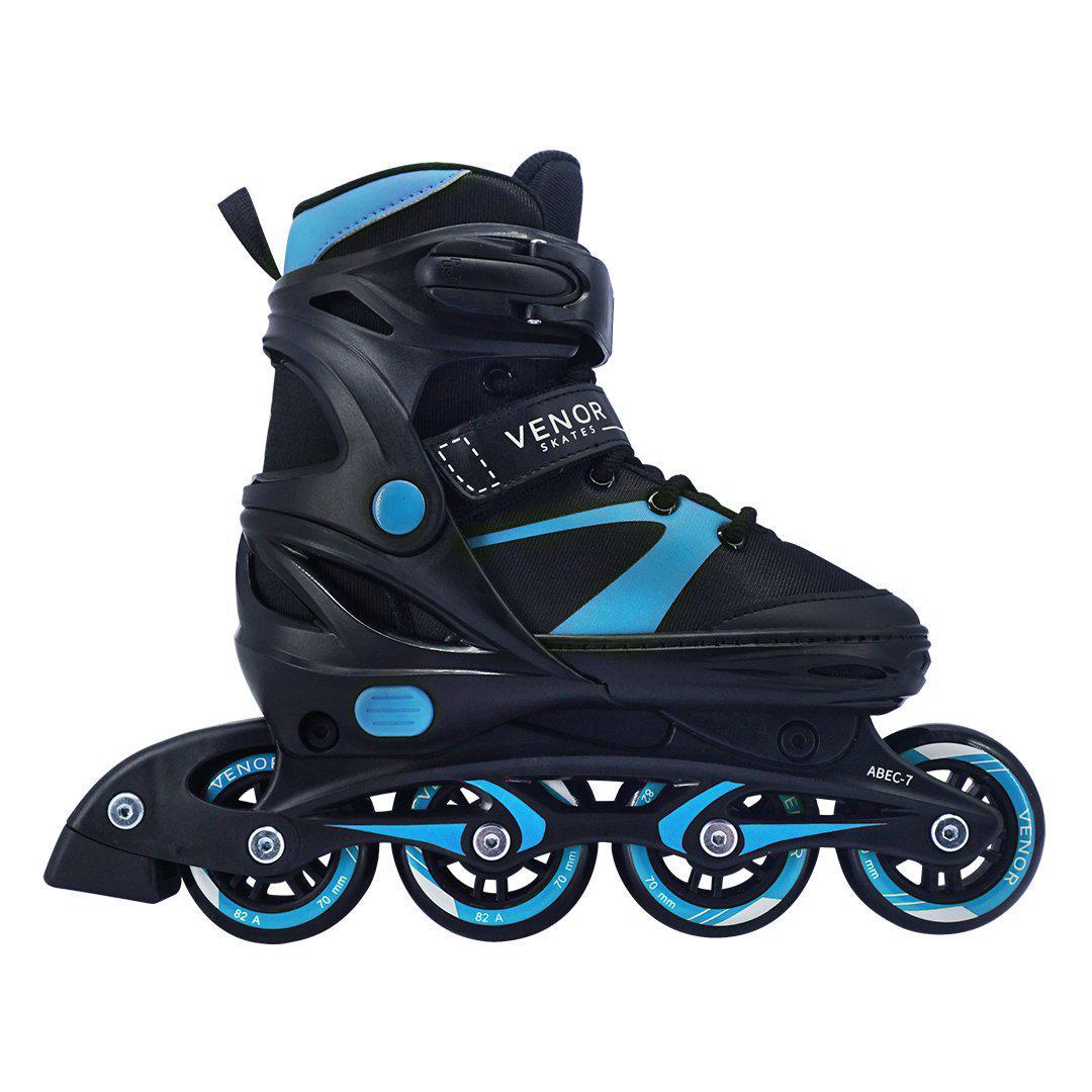 Venor Primo Inliners Barn - Black/Blue-Inline skates-ScootWorld.se