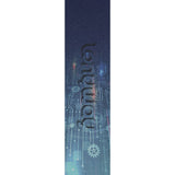 Longway Printed Kickbike Griptape - Circuit Board Blue