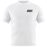 ScootWorld Small Chest Logo Tshirt - White