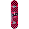 RAD Checkers Komplet Skateboard - Röd