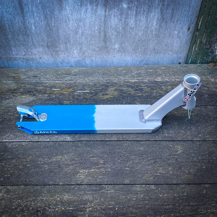 Apex ID Limited 4.5" Kickbike Deck - Silver/Blue