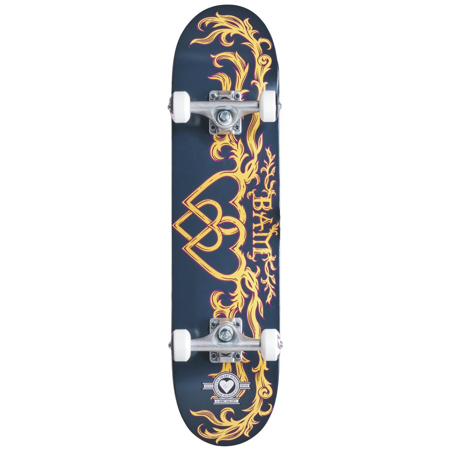 Heart Supply Bam Pro Komplett Skateboard - Bamly (Gold)