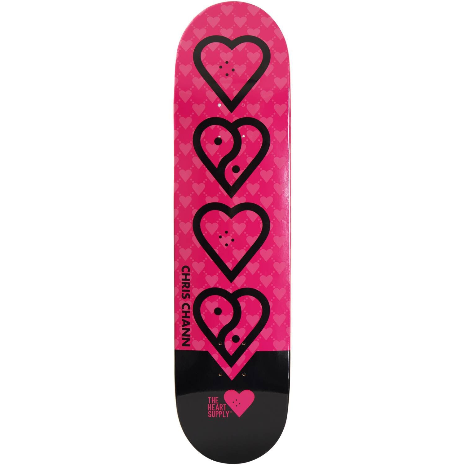 Heart Supply Chris Chann Pro Skateboard Bräda - Balance Neon