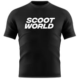 ScootWorld Big Logo Tshirt - Black