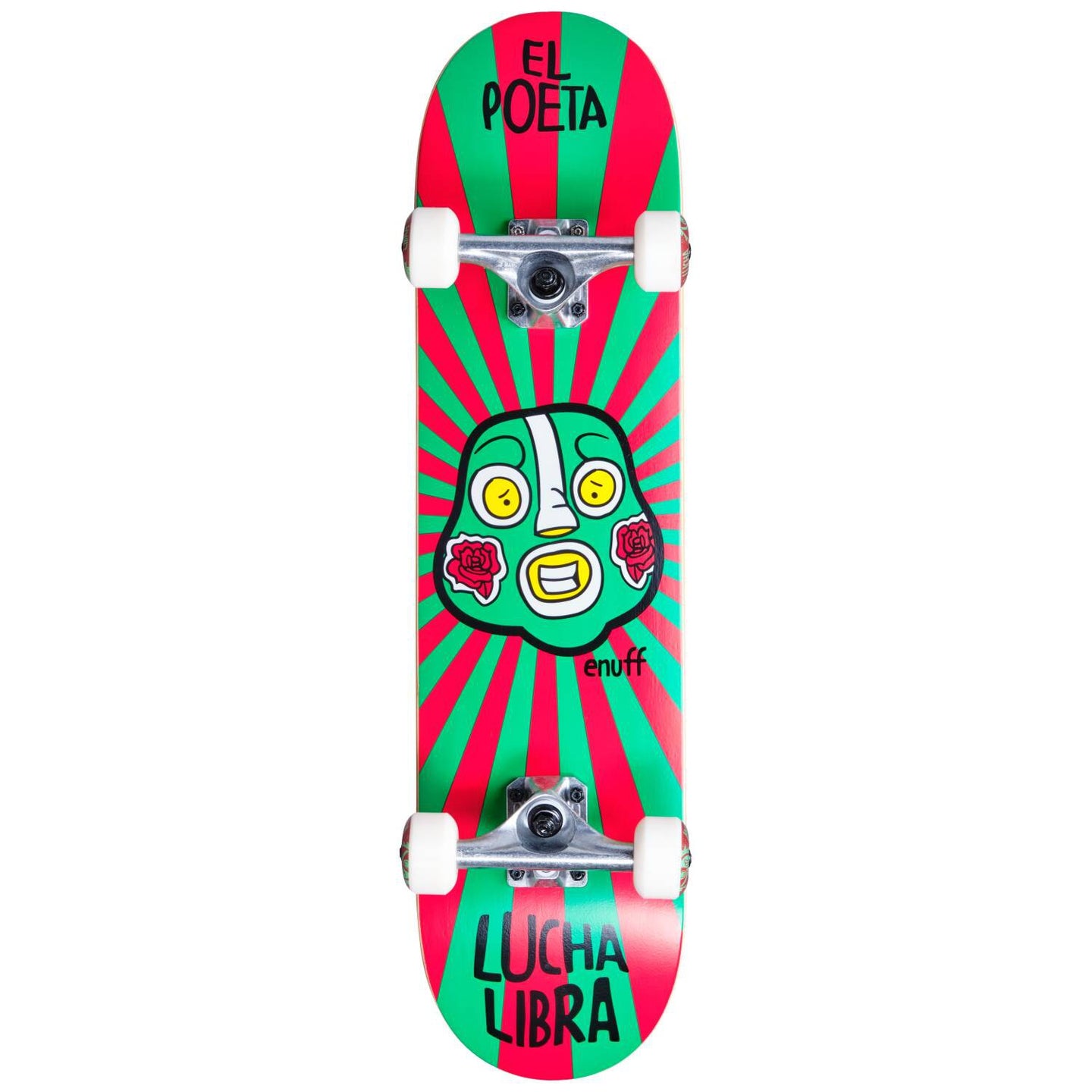 Enuff Lucha Libre Komplet Skateboard - Rød