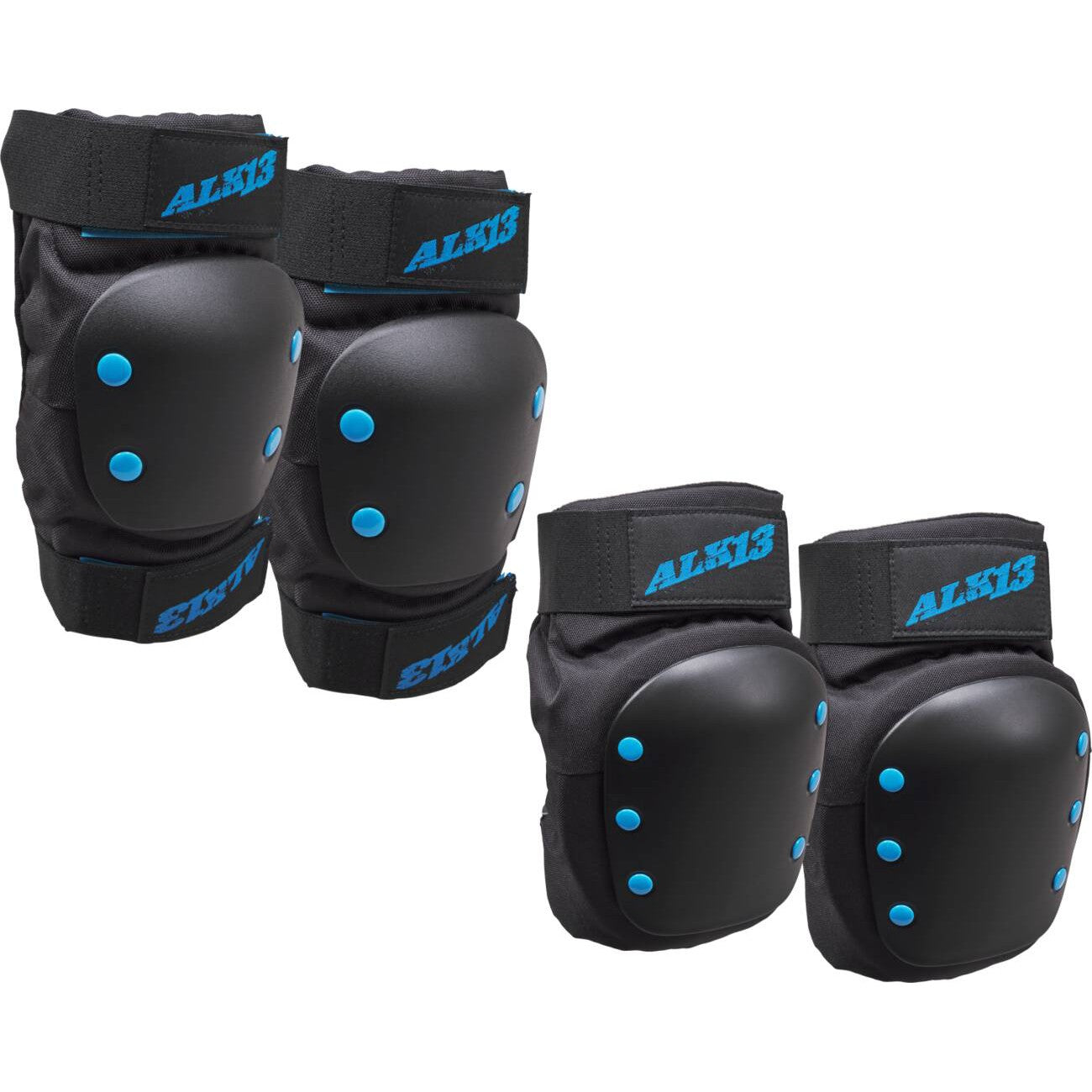 Alk13 Combo Pads - Black/Blue