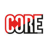 Core Classic Sticker för Scooters - Split Red/Black