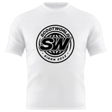 ScootWorld Batch Logo Tshirt - White