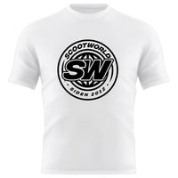 ScootWorld Batch Logo Tshirt - White